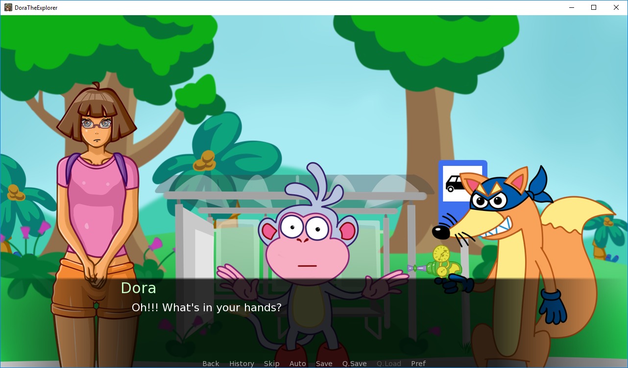 Dark Forest Stories: Dora The Explorer v1.1.